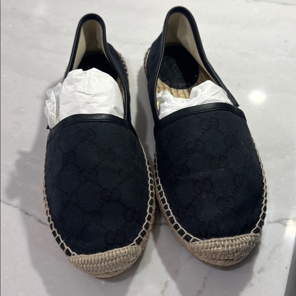 Gucci Piombo Nero Espadrille - Picture 1 of 4